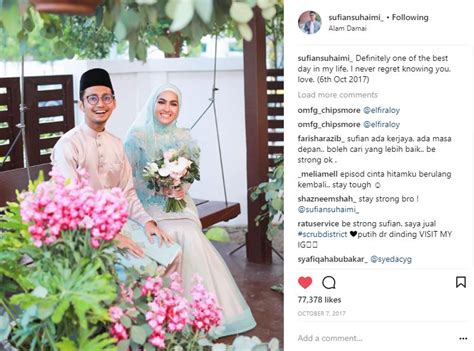 Sufian suhaimi hantar rombongan risik elfira loy. Elfira Buang Semua Gambar Kenangannya Bersama Sufian ...