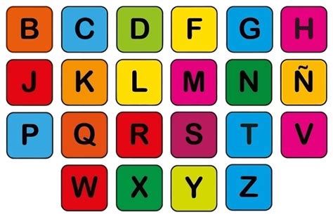 consonantes consonantes abecedario letras del abecedario