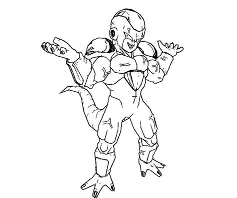 1024 x 1457 png 123 кб. Frieza 3 Coloring | Crafty Teenager