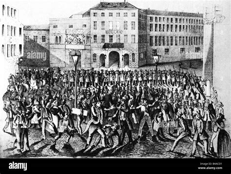 Events Revolutions 1848 1849 Germany Saxony March Revolution