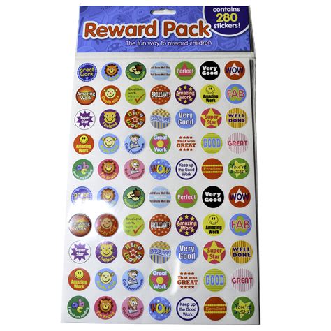 Reward Stickers 280 Play Resource