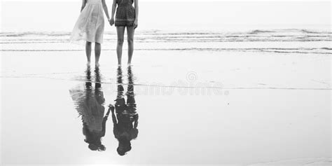 Girls On The Beach Stock Photo Image Of Happy Pretty 43798572