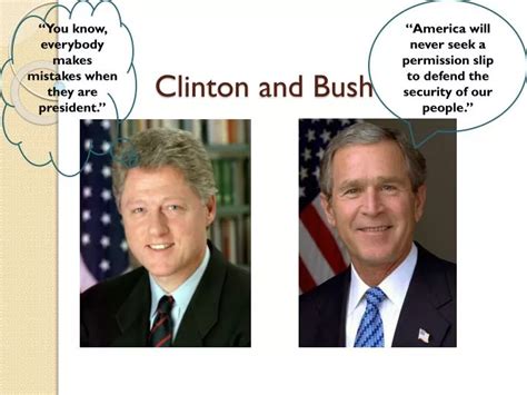 Ppt Clinton And Bush Powerpoint Presentation Free Download Id2562657