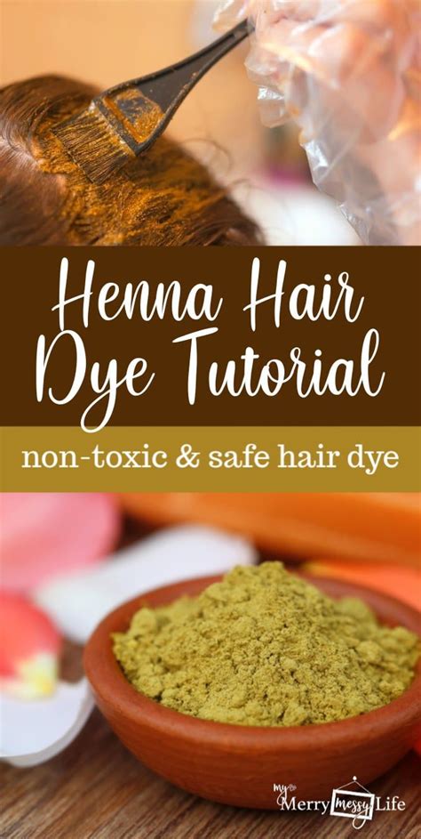 Henna Hair Dye Tutorial All Natural Safe And Healthy Hair Dye