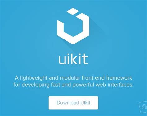 Uikit Lightwight Front End Framework Jqueryplugins Modular Structure