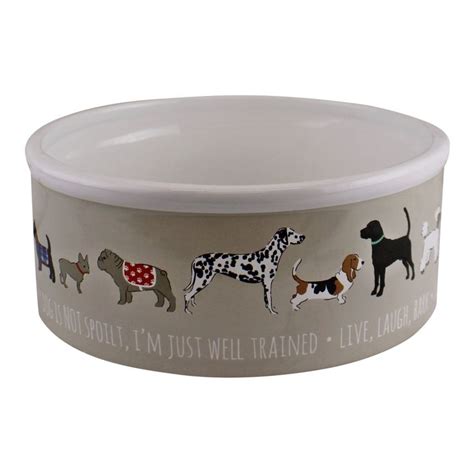 Large Ceramic Dog Bowl 20cm In 2021 Dog Bowls Ceramic Dog Bowl