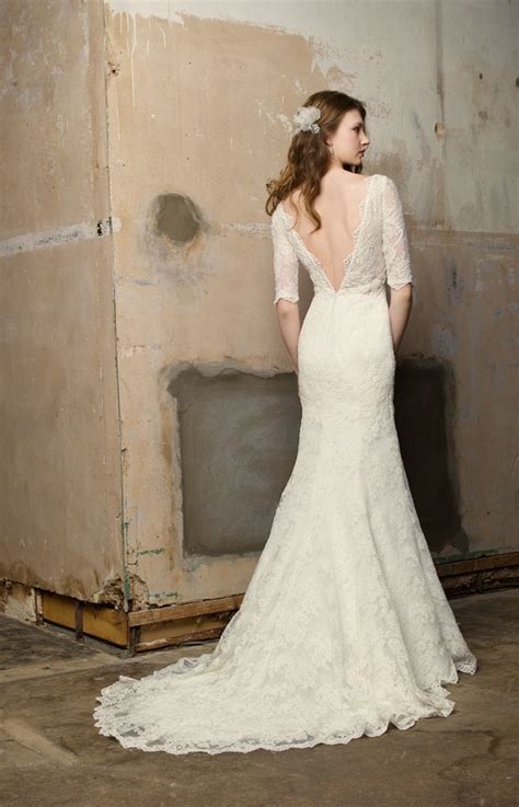 Blog Of Wedding And Occasion Wear Open Back Lace Sleeved