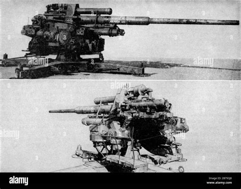 German 105 Mm Flak 38 Anti Aircraft Gun Stock Photo Alamy