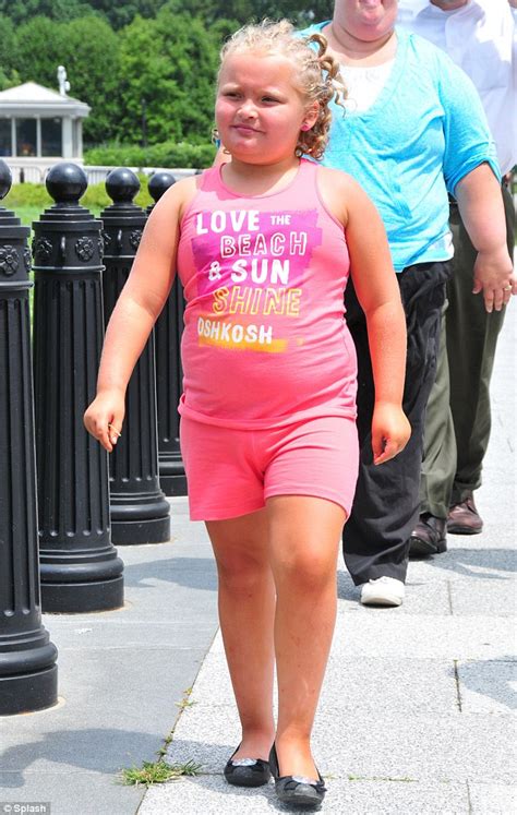 Honey Boo Boo Goes To Washington Reality Star Alana Thompson And Her