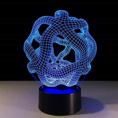 Sculpture 3d Led Night Light Lamp Top Smart Design