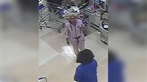 Woman Bites Punches Cashier While Stealing Cart Full Of Groceries Police