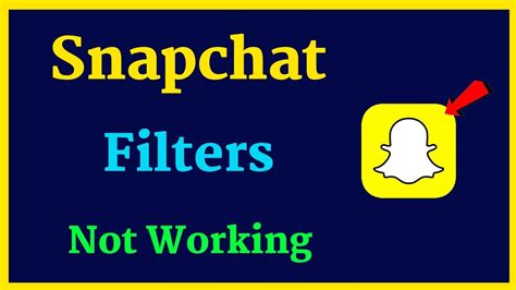 How To Fix Snapchat Filters Not Working Youtube