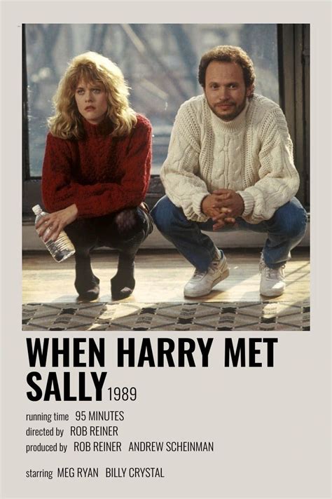 movie poster when harry met sally harry met sally sally movie