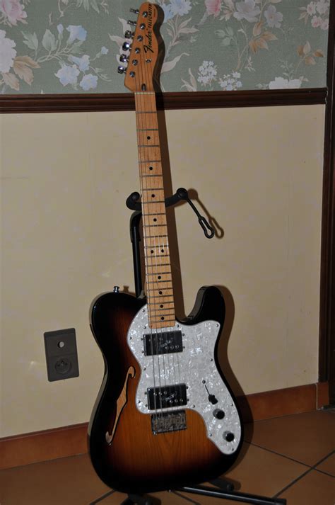 Photo Fender American Vintage Telecaster Thinline Fender Telecaster Thinline