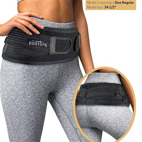 Playactive Sacroiliac Si Joint Hip Belt Lower Back Support Brace For