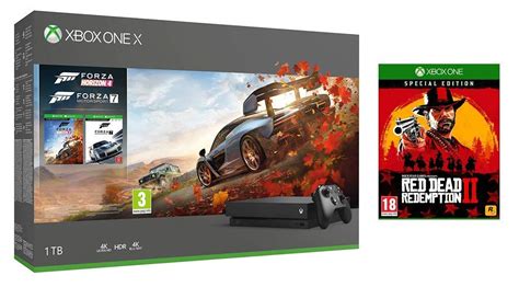 Amazing Amazon £39999 Xbox One X Red Dead Redemption 2 Deal Includes Rdr2 And Forza Horizon 4