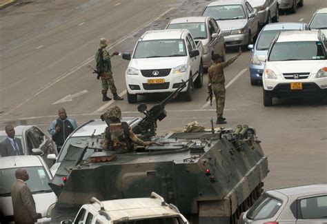 Zimbabwes Army Seizes Power Mugabe Confined But Safe