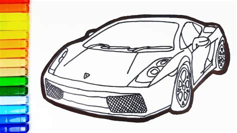If you like fast cars this tutorial is perfect to learn the concept of drawing cars. How to Draw a Lamborghini Sports Car Easy | Simple Drawing ...