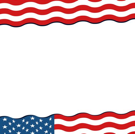 Transparent American Flag Border Png United States Of America Flag Images And Photos Finder