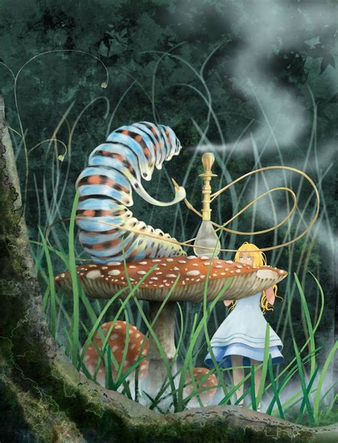 Alice In Wonderland ~ Advice From A Caterpillar By Gianfranco Spione