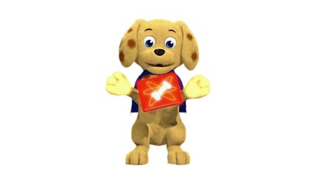 Super Why Woofster Holding A Book Transparent Png Stickpng
