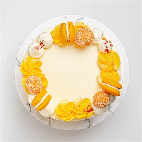 Lychee Mango Cake Online Cake Delivery Singapore Baker