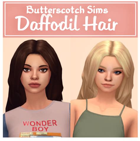 Daffodil Hair At Femmeonamissionsims Sims 4 Updates