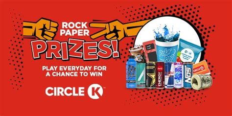 Circle K Rock Paper Prizes Contest - rockpaperprizes.com