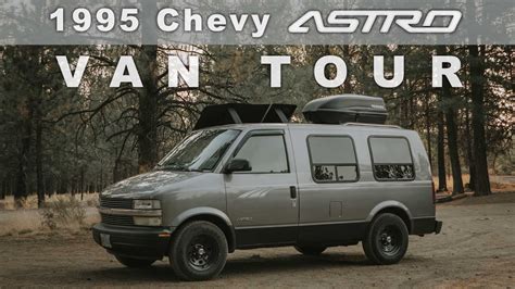 Chevy Astro Van Tour Van Life Camper Conversion By Photographer Youtube