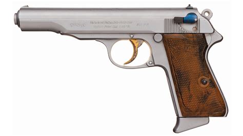 Documented Prototype Walther Model Pp Long Slide Pistol Rock Island