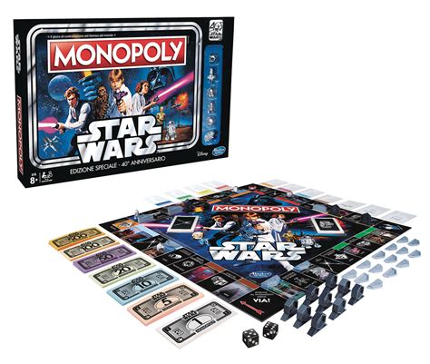 Star Wars 40th Anniversary Monopoly Plandetransformacionuniriojaes