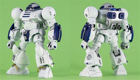 Muscular Sci Fi Robots Hi2 D2 Enhanced Astromech Droid