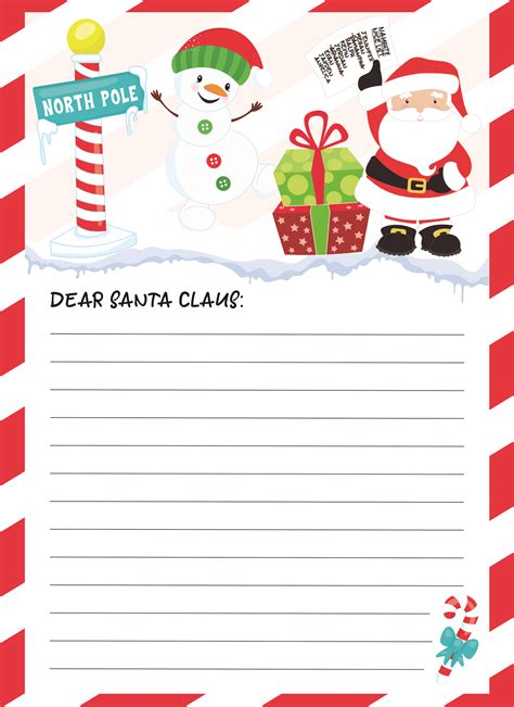 Start A Holiday Tradition With This Letter To Santa Printable The