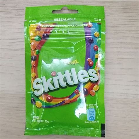Skittles Fruit Flavour Candies Sour 40g Shopee Philippines