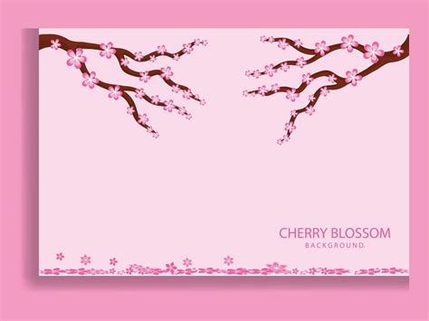 Sakura Blossom Branch Falling Petals Flowers Isolated Flying Realistic Japanese Pink Cherry