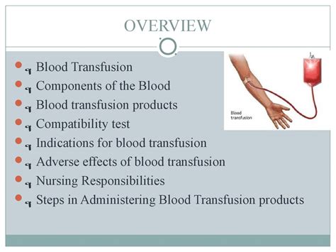 Blood Transfusion Procedure