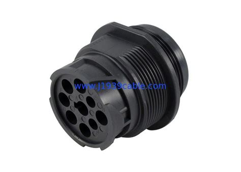 J1939 9 Pin Deutsch Diagnostic Connector Type 1 Silicone Grommet Material