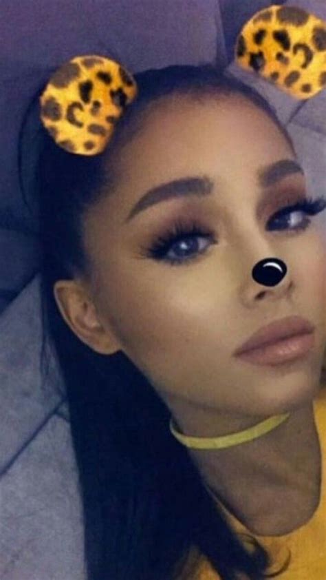 Pin By Charming Kitty Ariana On Ariana Grande Snapchat Ariana Grande
