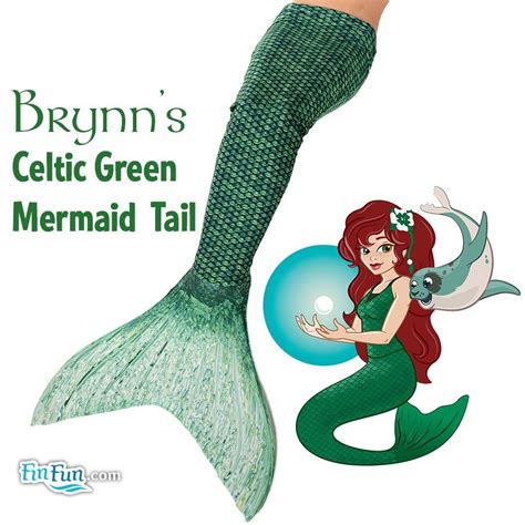 Mermaid Tail In Celtic Green Mermaid Tails For Kids Green Mermaid