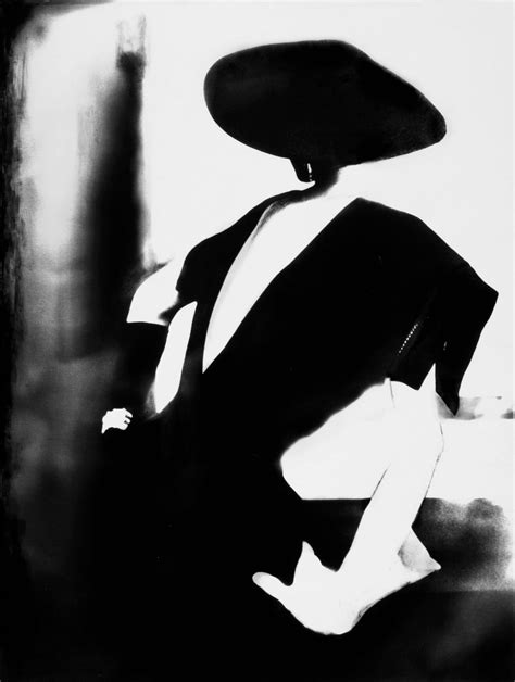 Lillian Bassman Black With One White Glove Barbara Mullen Dress By