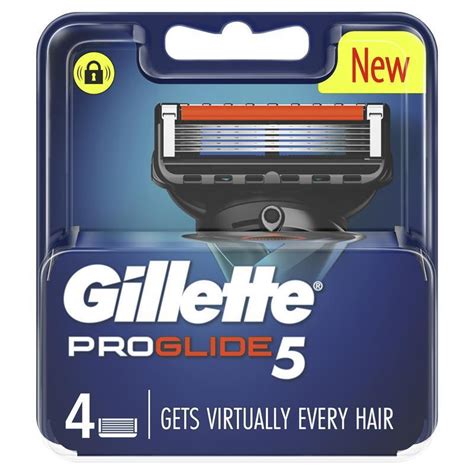 buy gillette fusion proglide manual razor blades 4 pack online at chemist warehouse®