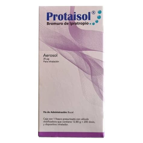 Protaisol 20 µg aerosol para inhalación Walmart