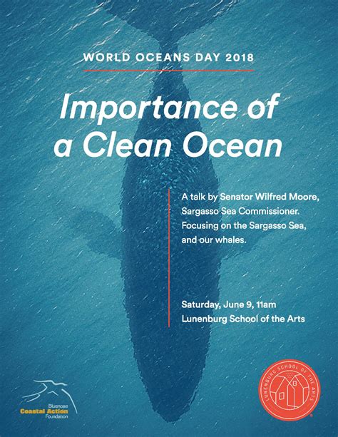 World Oceans Day 2018 Importance Of A Clean Ocean A Talk By Senator