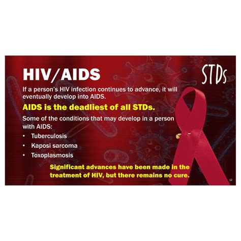 Sexually Transmitted Diseases Stds Powerpoint Health Edco