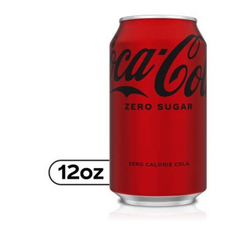 Coca Cola Zero Sugar Soda Cans 18 Pk 12 Fl Oz Smiths Food And Drug