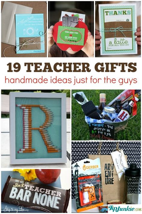 Xmas gifts for male teachers. 19 Best Teacher Appreciation Gifts for Men {homemade ...