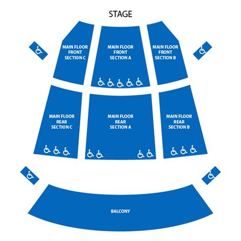 Phoenix Symphony Hall Seating Map