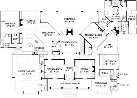 Mmh has a large collection of small floor plans and tiny home designs for 800 sq ft plot area. European Home Plan - 3 Bedrms, 3.5 Baths - 5194 Sq Ft ...