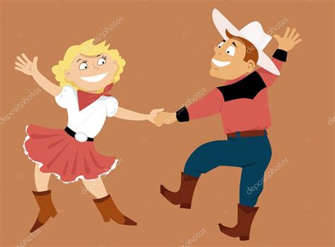 Western Swing Dance Stock Vector Image By ©aleutie 126418744