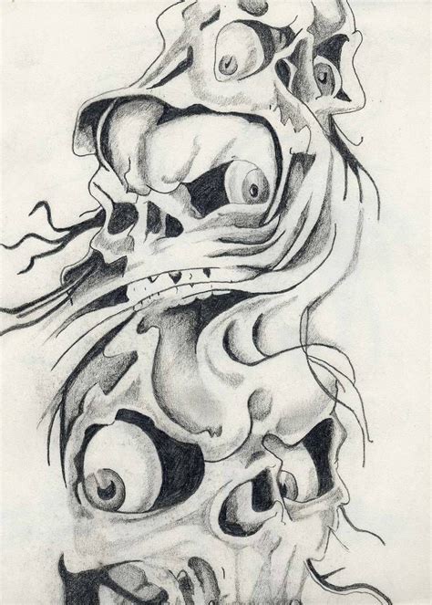 Skulls By Quazeroy Skull Sleeve Tattoos Skull Art Drawing Skull Art